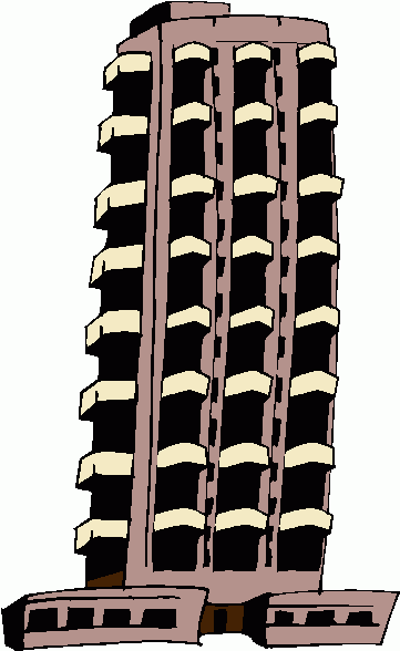 361x588 Office Tower Cliparts 240548