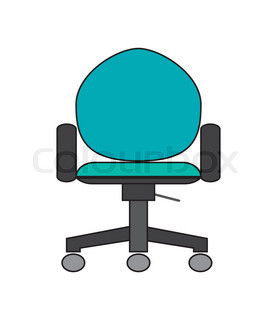 277x320 Set Of Two Office Chairs. Vector Clip Art Stock Vector Colourbox