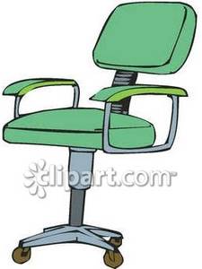 225x300 Green Office Chair