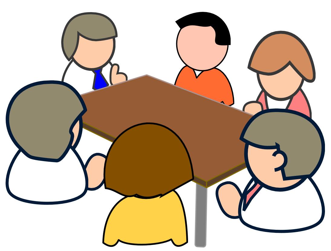 1095x829 Office Group Work Clipart