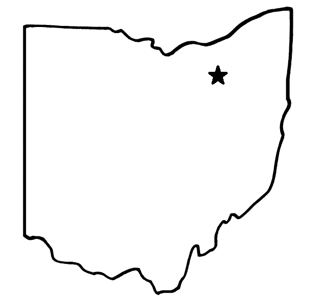 648x589 State Of Ohio Outline Clip Art