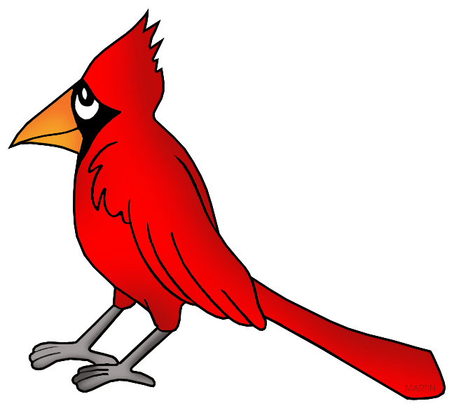 648x599 United States Clip Art By Phillip Martin, Ohio State Bird
