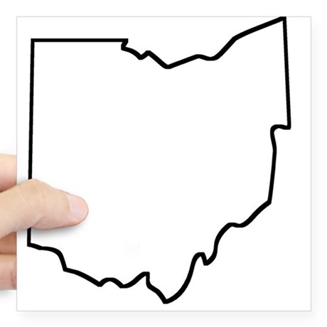 460x460 Ohio Bumper Stickers Cafepress
