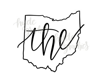 340x270 Ohio Outline Svg Etsy