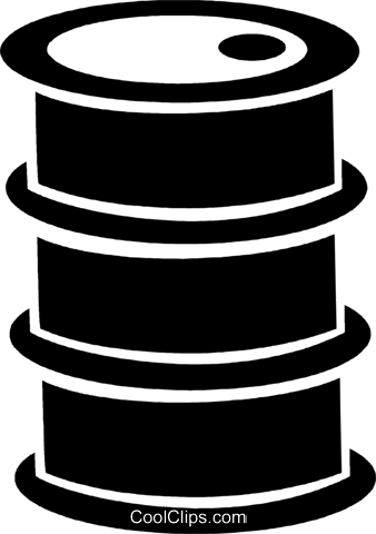 338x480 Oil Barrel Royalty Free Vector Clip Art Illustration Vc047347