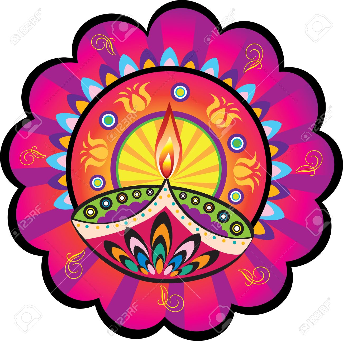 1300x1291 Oil Lamp Clipart Hindu
