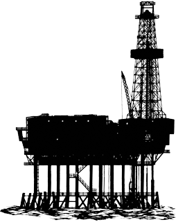 254x321 Oil Rig Clipart