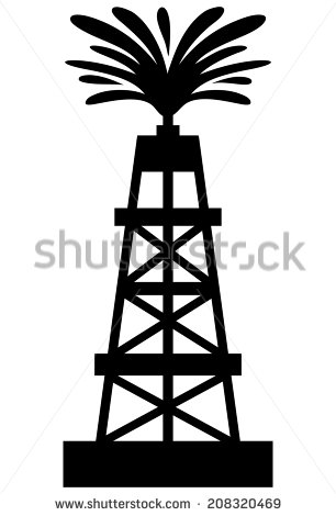 306x470 Oil Rig Clipart Old
