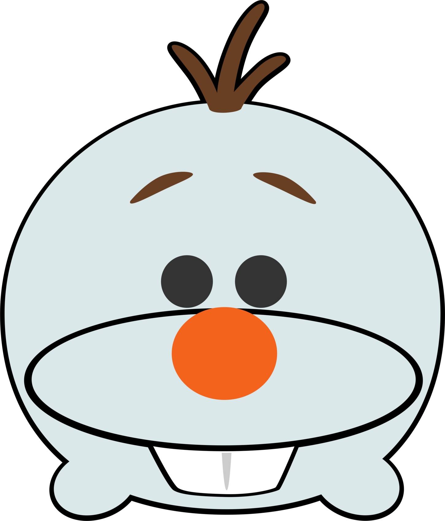 1450x1697 Disney Tsum Tsum Clipart Olaf Frozen