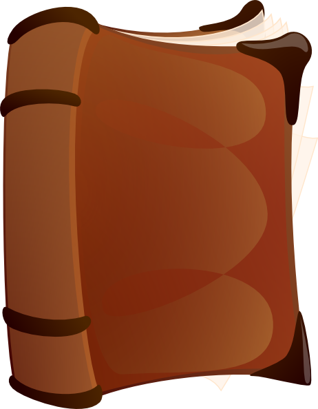 462x594 Old Book Front Clip Art