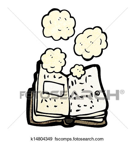 449x470 Clip Art Of Dusty Old Book Cartoon K14804349
