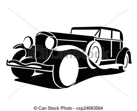 450x364 Free Clipart Classic Car