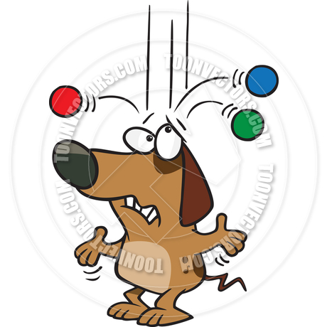 460x460 Cartoon Old Dog Trick By Ron Leishman Toon Vectors Eps