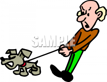 350x270 Old Dog Clipart