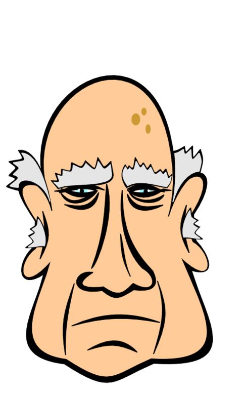 483x780 Old Person Clip Art