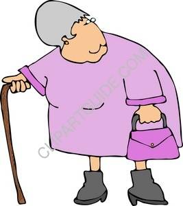 267x300 Old Woman Cartoon Clip Art Cliparts