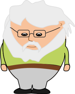 239x300 Old Man Bearded Cartoon