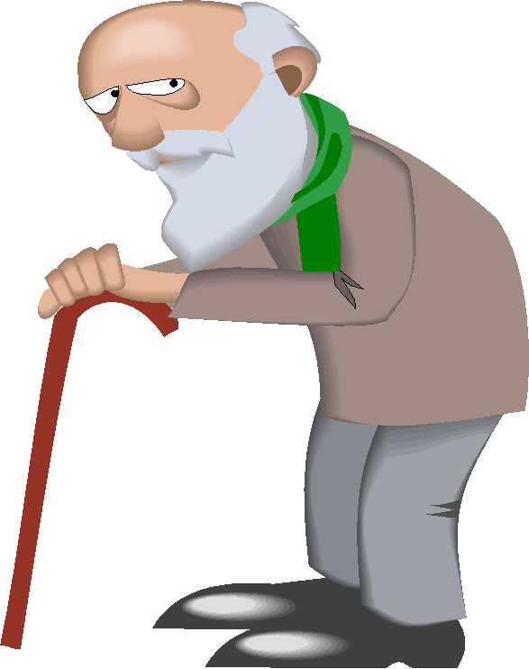 587x742 Clipart Of Old Man