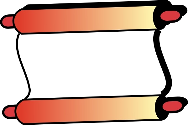 600x399 Scroll Clipart Rolled Paper