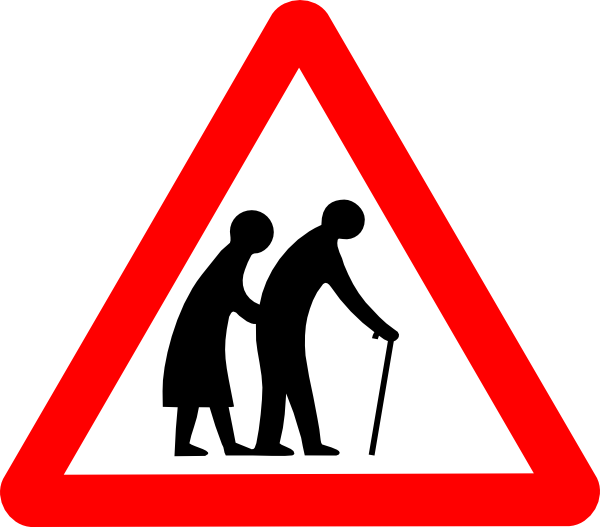 600x527 Old People Clip Art
