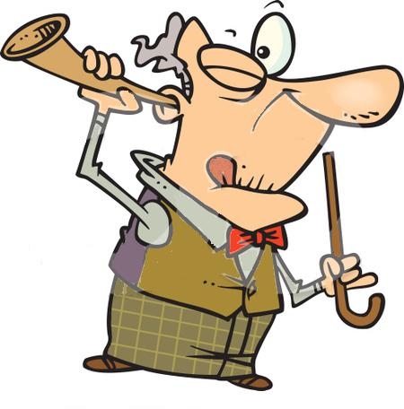 450x456 Clipart Old Man