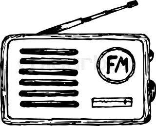 320x259 Vector Old Radio Stock Vector Colourbox