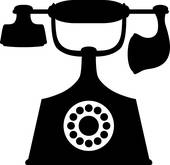 170x165 Vintage Telephone Clip Art