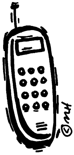 240x500 Cell Phone Clip Art Free Clipart 2