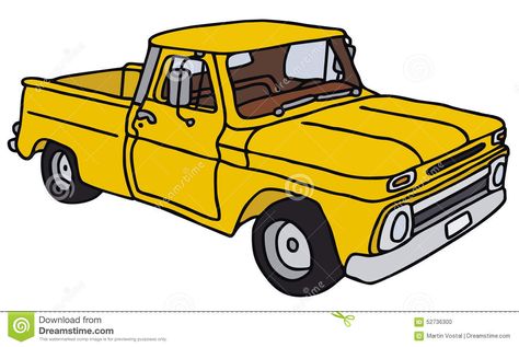 474x317 Old Truck Abstract Clipart
