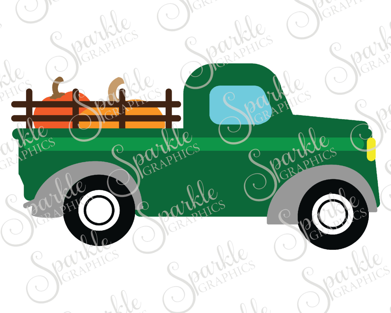 1500x1200 Antique Truck Cut File Fall Svg October Svg Pumpkin Vintage Truck