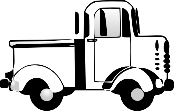 600x384 Truck Clip Art