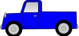 272x125 Old Truck Clip Art