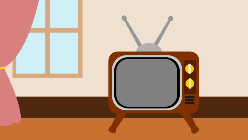 852x480 Show Clipart Television Set