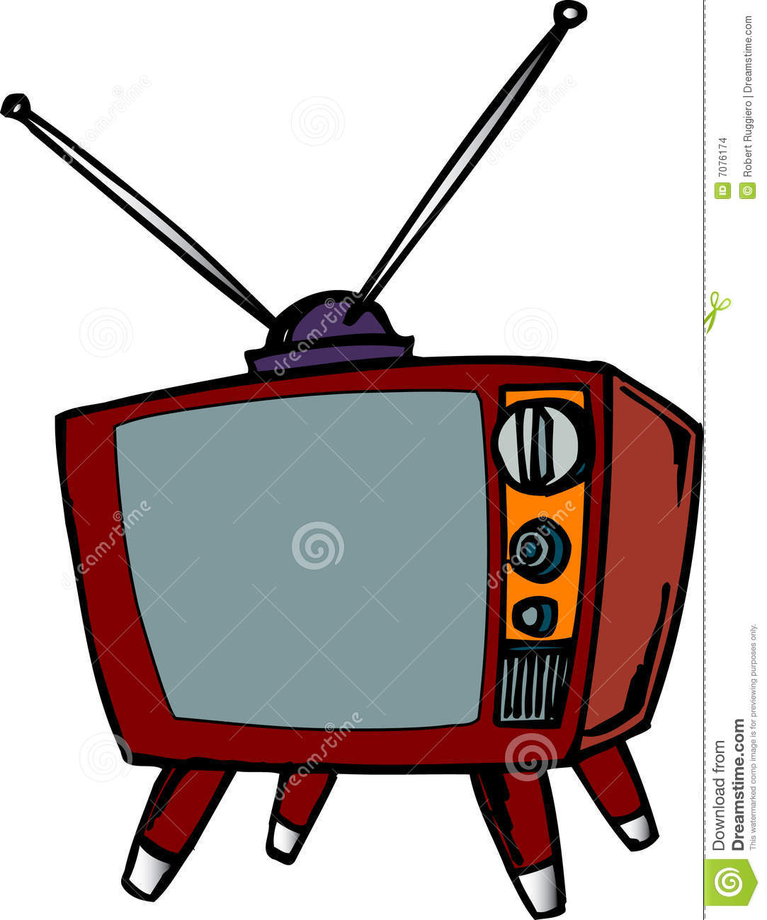 1083x1300 Tv Clipart Rabbit Ear