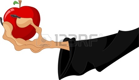 450x260 Old Witch Hand Holding Apple Royalty Free Cliparts, Vectors,