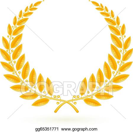 450x447 Laurel Wreath Clip Art