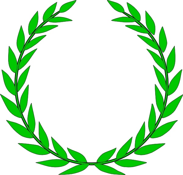 600x573 Olive Wreath Clip Art Free Vector In Open Office Drawing Svg