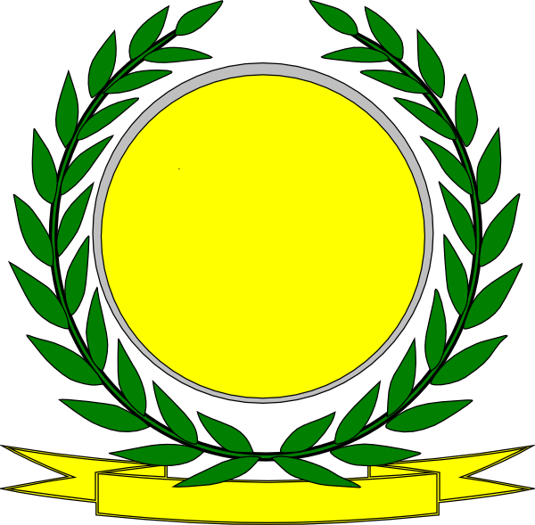 600x589 Anniversary Olive Wreath Clip Art