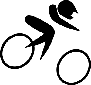 300x280 Olympic Sports Cycling Bmx Pictogram Clip Art