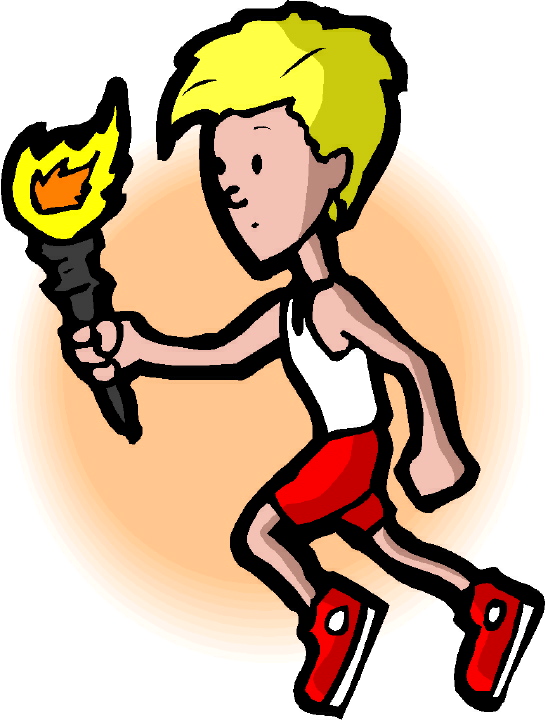 555x720 Olympic Games Clipart Runner