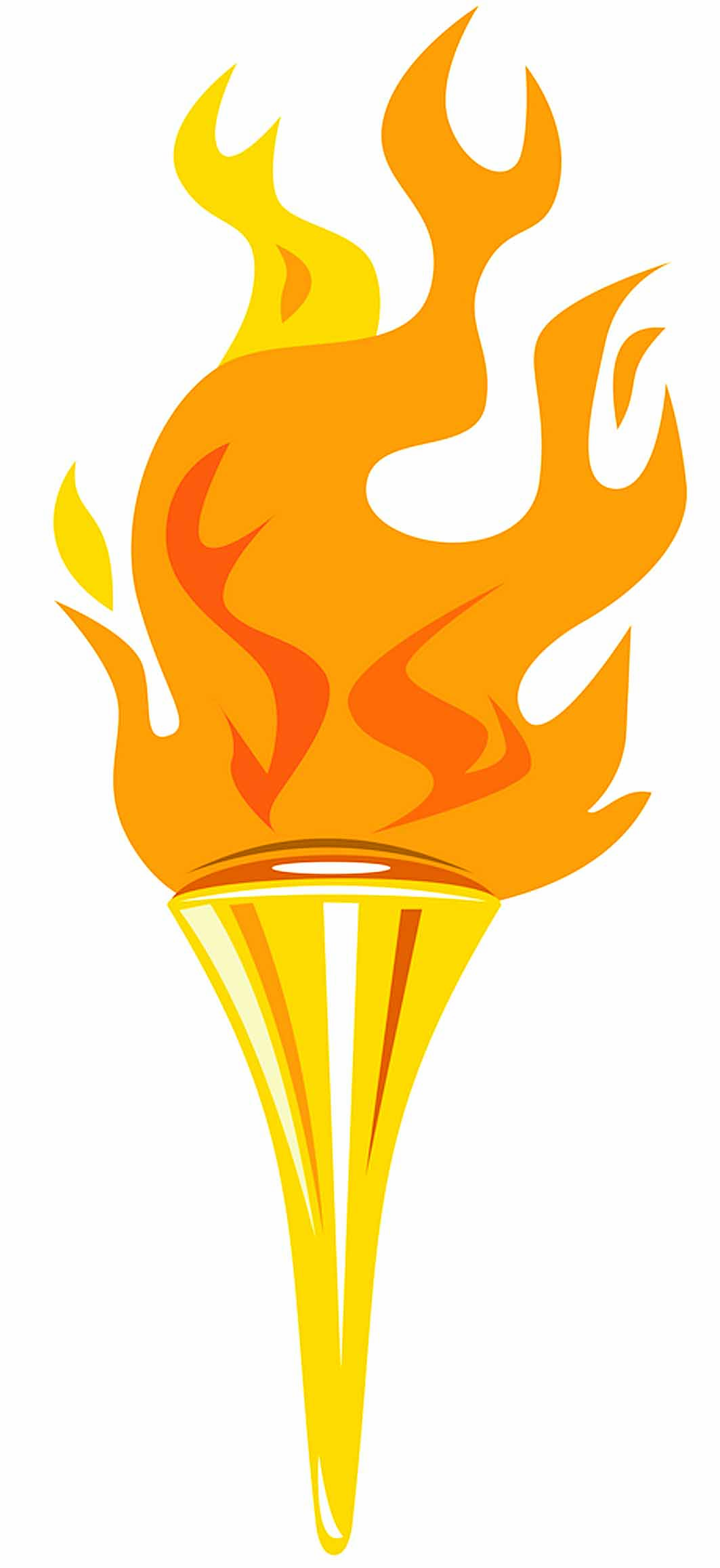 1063x2316 Olympic Flame Clipart 2131539