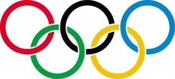 354x160 Torch Clipart Olympic Rings