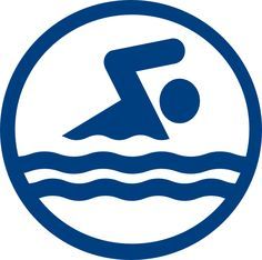 236x234 Olympic Sports Swimming Pictogram Clip Art