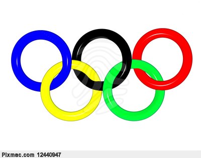 400x315 Olympic Rings Clipart
