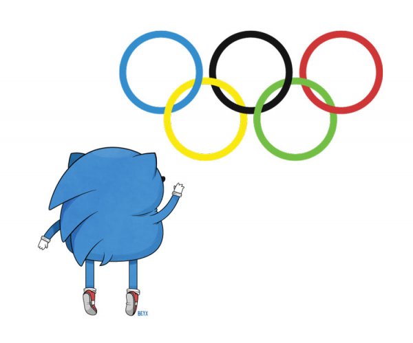 600x499 Sonic Wants The Olympics Rings