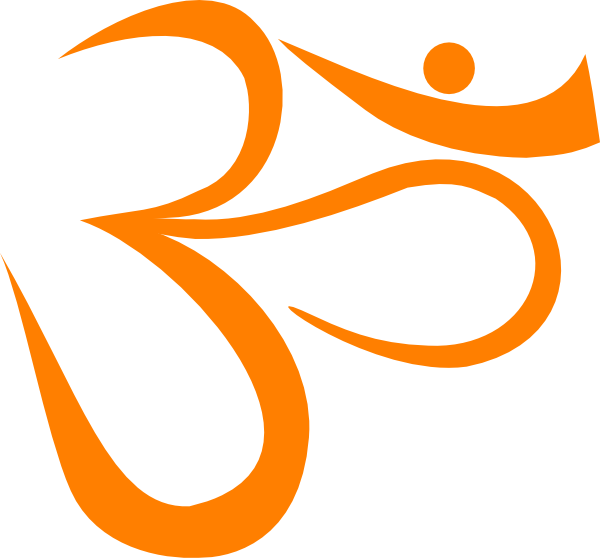 600x558 Orange Om Clip Art