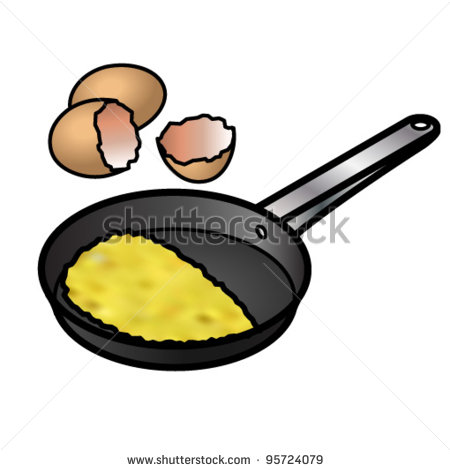 450x470 Fried Egg Clipart Omelet