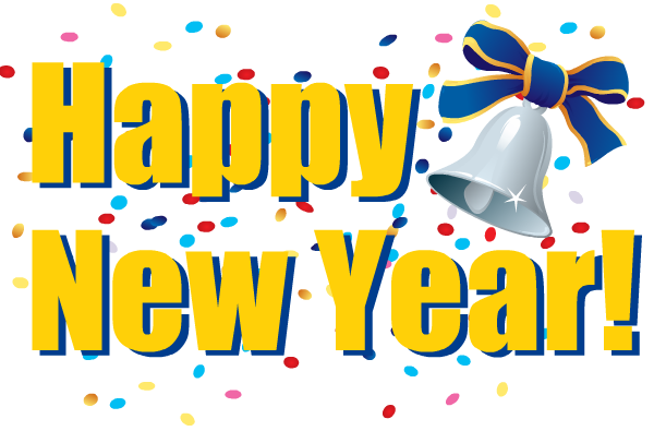 600x395 New Year's Day Clip Art Cliparts