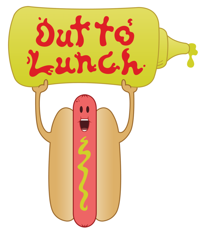 841x951 Hot Dog Out To Lunch Clipart