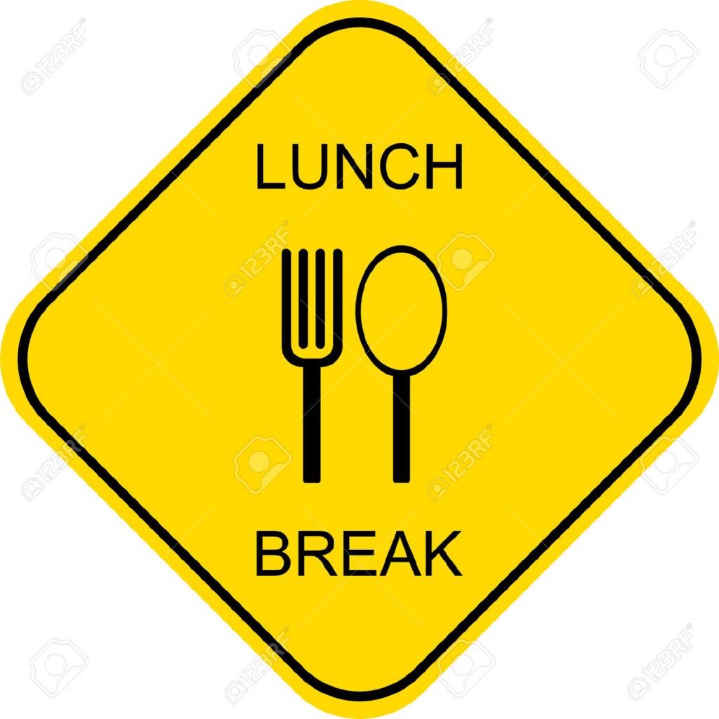1024x1024 Out To Lunch Sign